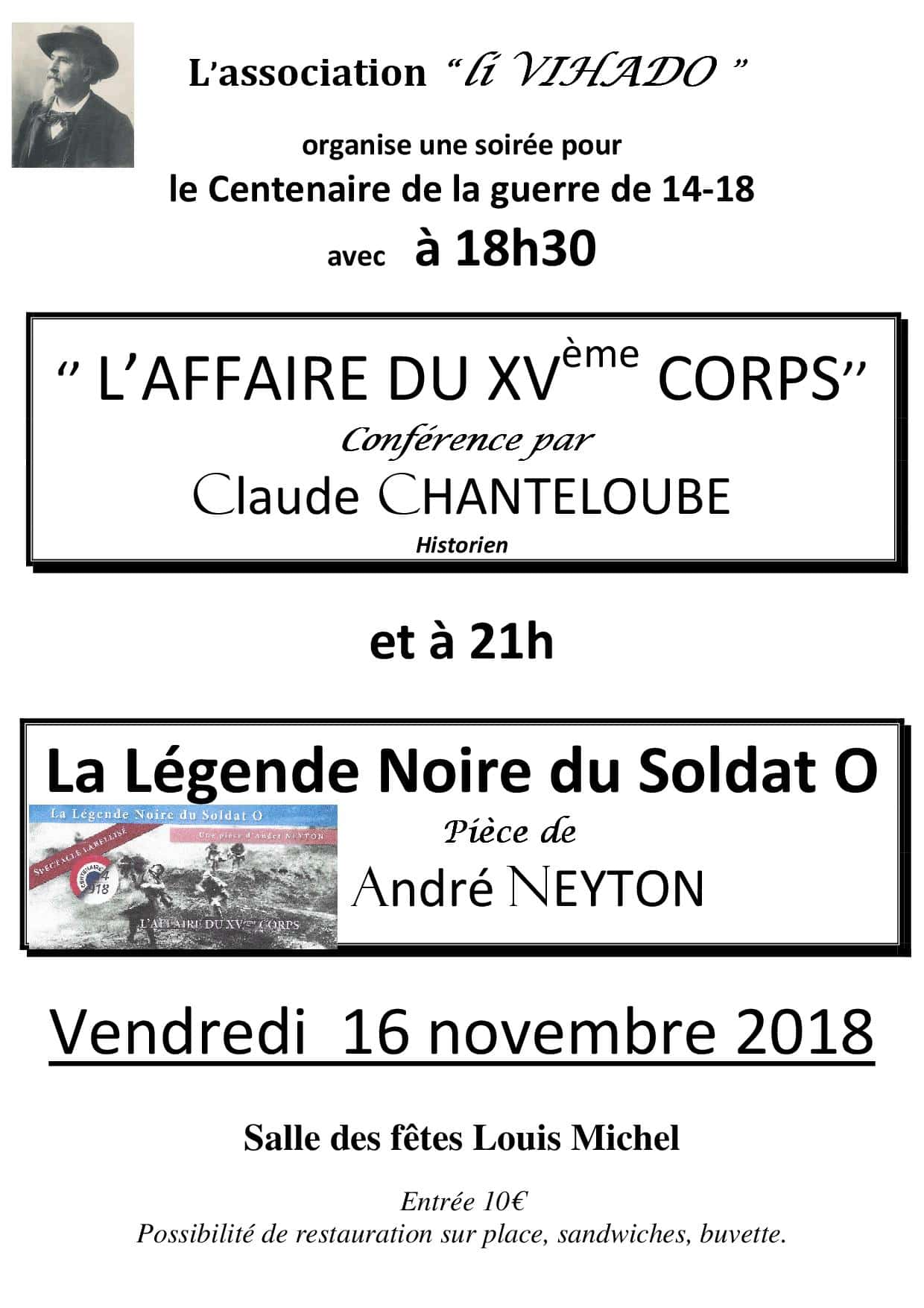 CENTENAIRE GUERRE DE 14-18