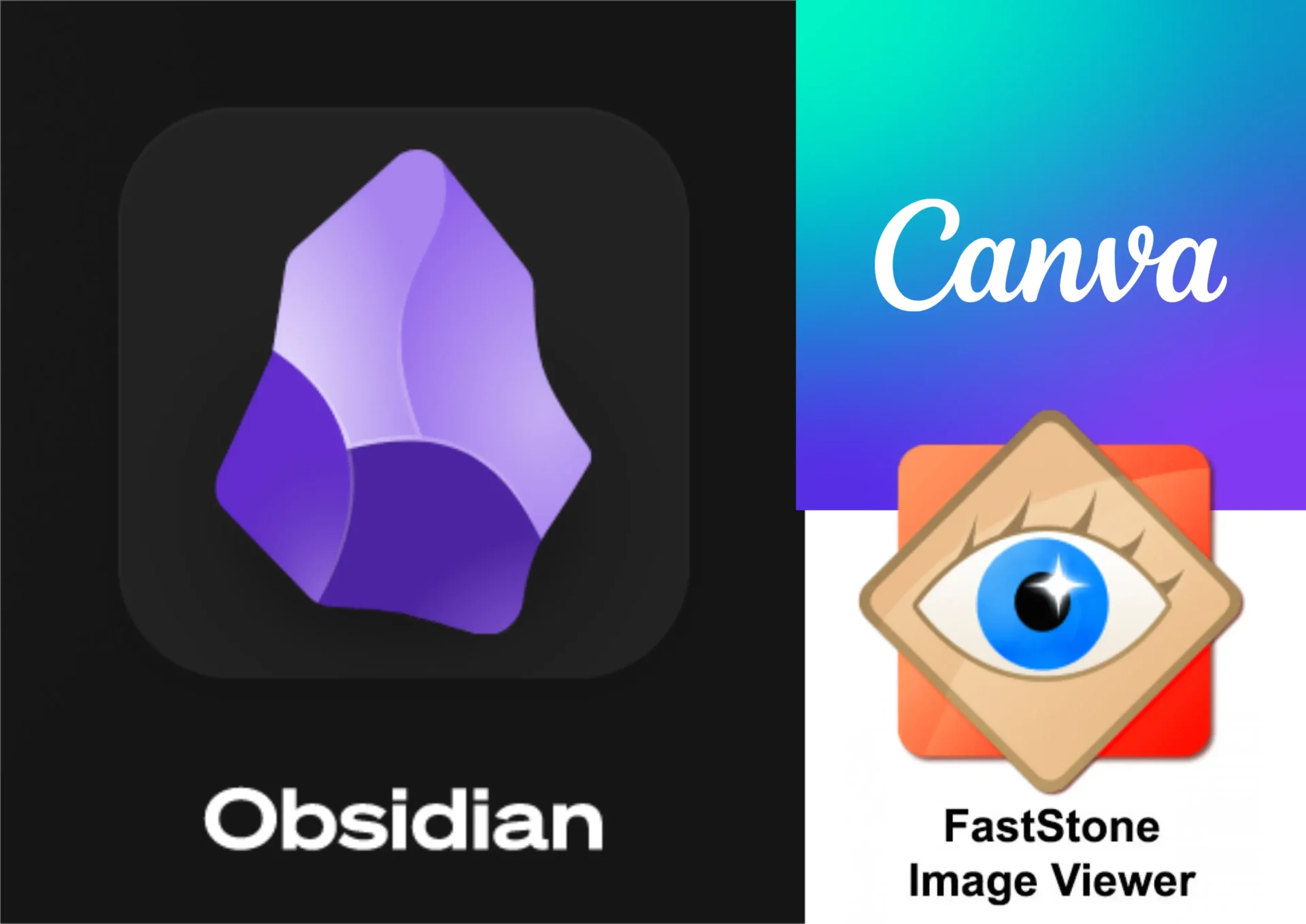 Obsidiancanvafastone