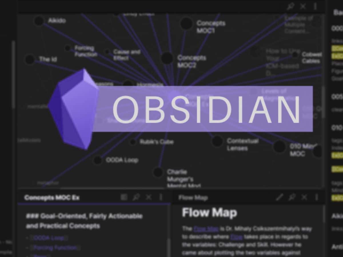 Cours Obsidian du jeudi 27 octobre 2022
