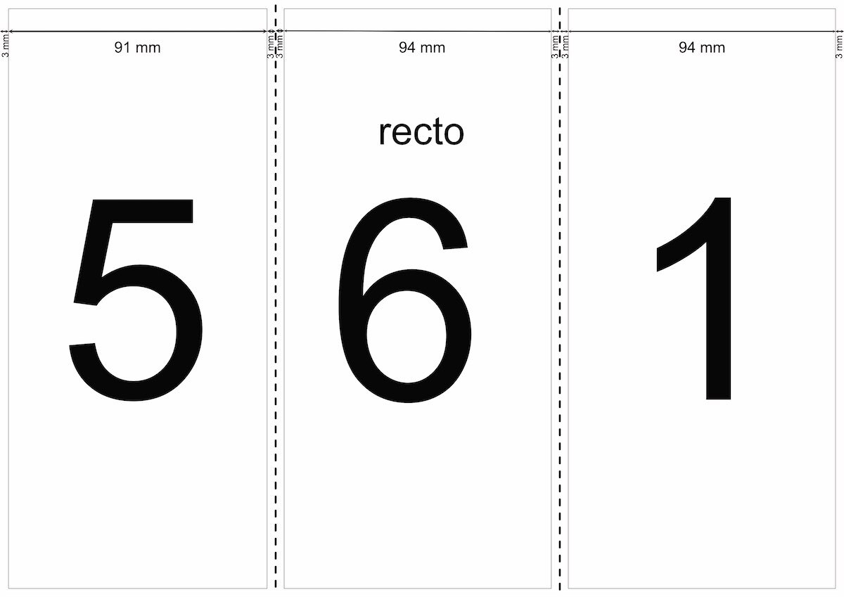 Affinity Publisher : Créer un dépliant 3 volets roulé